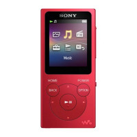 Walkman MP3 NW-E393 ROJO 