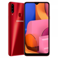 Teléfono Galaxy A20S Rojo